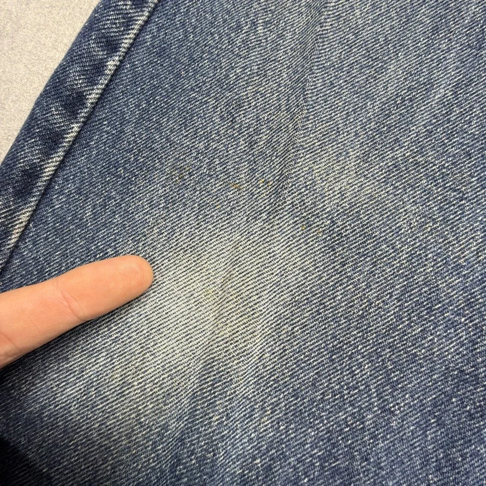 Vintage 90s Levi's 505 Tab Jeans Mens 32x34 (Fits 30x32) Blue Straight Made USA